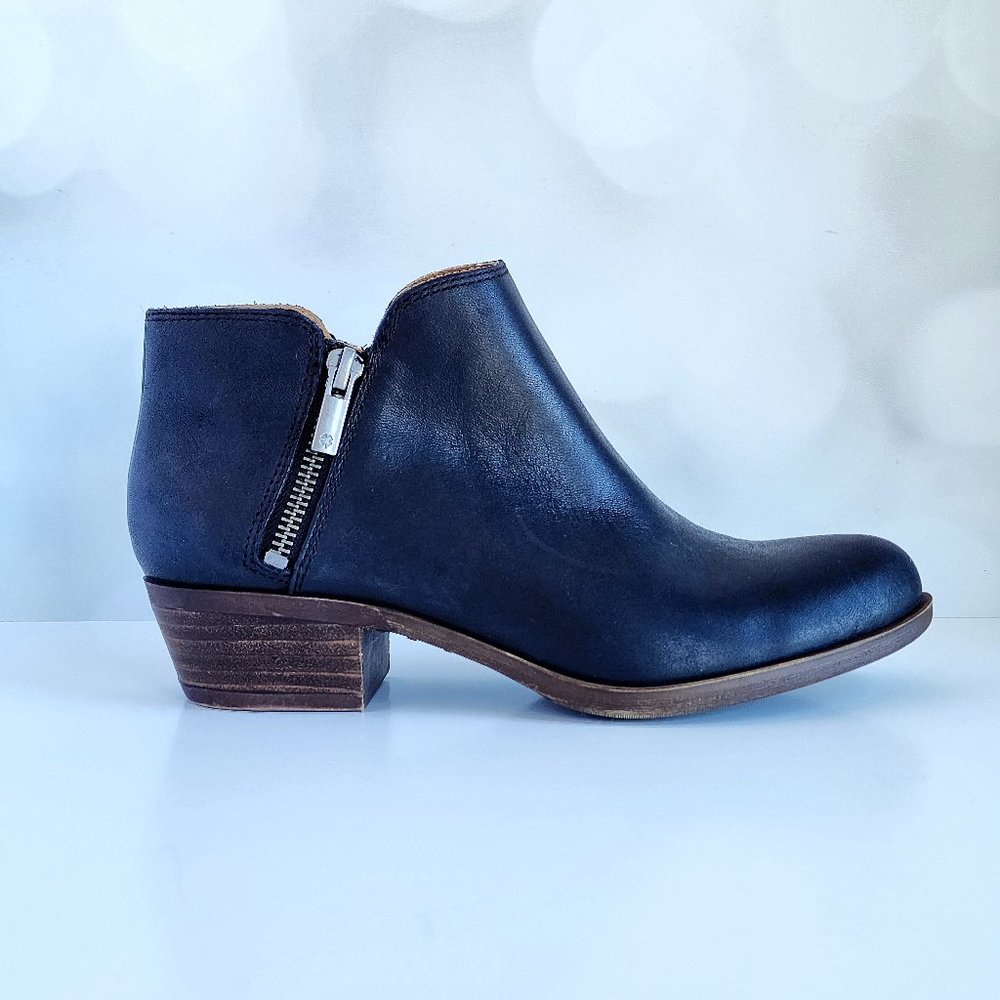 Lucky Brand Black Ankle Booties
